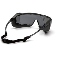 Lunettes &agrave; coques de s&eacute;curit&eacute; Cappture Plus, Lentille Gris, Antibu&eacute;e, Ventilation Ferm&eacute; Air Extreme Inc.