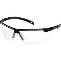 Lunettes de lecture H2MAX avec monture noire, Antibu&eacute;e, Transparent, Dioptrie 2,0 Air Extreme Inc.