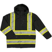 Manteau de s&eacute;curit&eacute; imperm&eacute;able en tissu ind&eacute;chirable Ripstop, Polyester, T-petit, Noir Air Extreme Inc.