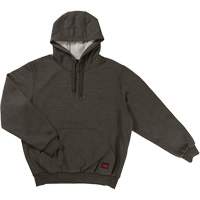 Water Repellent Fleece Pullover Hoodie, Men's, Small, Grey Air Extreme Inc.
