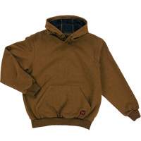 Water Repellent Fleece Pullover Hoodie, Men's, Small, Brown Air Extreme Inc.