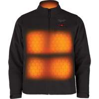 M12 Heated Toughshell Jacket with Battery, Men's, Medium, Black Air Extreme Inc.