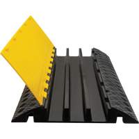 Polyurethane Cable Protector, 3 Channels, 35.43" L x 19.69" W x 3" H Air Extreme Inc.
