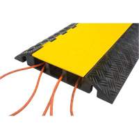 Polyurethane Cable Protector, 3 Channels, 35.43" L x 19.69" W x 3" H Air Extreme Inc.