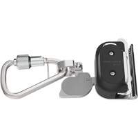 Guided-Type Fall Arrester with Self-Locking Carabiner, 5/16"/3/8" Rope Diameter Air Extreme Inc.