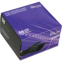 Emballages de gants jetables pour machine distributrice, Petit, Nitrile, 5 mils, Sans poudre, Noir, Classe 2 Air Extreme Inc.