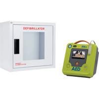AED 3 AED & Wall Cabinet Kit, Semi-Automatic, English, Class 4 Air Extreme Inc.