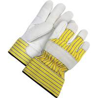Lined Fitter's Gloves with Safety Cuff, 2X-Large, Grain Cowhide Palm, Acrylic-Pile Inner Lining Air Extreme Inc.