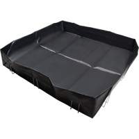 Wire Bracket Berm, 748 US gal. Capacity, 10' W x 10' L x 12" H, L-Bracket Air Extreme Inc.