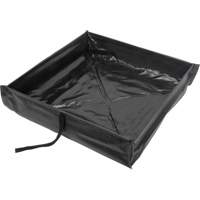 Berme de confinement des d&eacute;versements repliable &agrave; rouler, Capacit&eacute; 15 gal. US, 2' la x 2' lo x 6" h Air Extreme Inc.