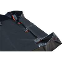 IBX Wall Pop-Up Berm, 268 US gal. Capacity, 6' W x 6' L x 12" H, Snap-Up Bracket Air Extreme Inc.