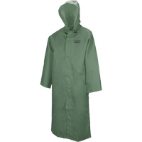 851 Hurricane Long Coat with Detachable Hood, Small, Green Air Extreme Inc.