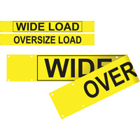 Double Sided Wide Load/Oversized Load Banner, Vinyl, 96" W x 12" H Air Extreme Inc.