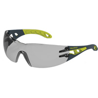 MX200 Rimless Wraparound Safety Glasses, 23% Grey Lens, Anti-Fog/Anti-Scratch, ANSI Z87+/Meets/Exceeds CSA Z94.3 Air Extreme Inc.