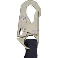 SA-5200-2.5 Shock Absorbing Lanyard, 2.5', Snap Hook Center, Snap Hook Leg Ends, Polyester Air Extreme Inc.