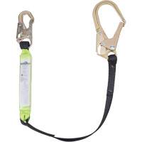SA-6402-4 Shock Absorbing Lanyard, 4', Form Hook Center, Snap Hook Leg Ends, Polyester Air Extreme Inc.