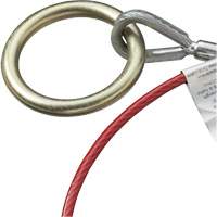AS-21210-6 6' Cable Anchor with Snap Hook & O-Ring, Sling, Temporary Use Air Extreme Inc.