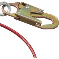 AS-21210-6 6' Cable Anchor with Snap Hook & O-Ring, Sling, Temporary Use Air Extreme Inc.