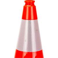 Premium Traffic Cone, 18", Orange, 6" Reflective Collar(s) Air Extreme Inc.