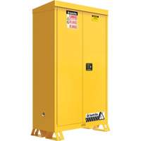 Outdoor Flammable Storage Cabinet, 45 gal., 2 Door, 43" W x 65" H x 18" D Air Extreme Inc.