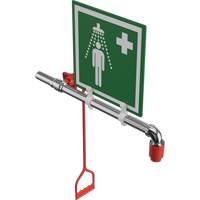 Drench Shower, Water Ring Main Mount Air Extreme Inc.