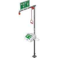 Combination Shower with Closed ABS Bowl & Top Inlet, Pedestal Air Extreme Inc.