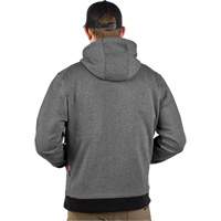 M12 Heated Hoodie with Battery, Men's, X-Large, Grey, Poly-Cotton Air Extreme Inc.