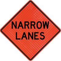 Quadra Flex Roll-Up Sign with Traffic Control Person Ahead Symbol Air Extreme Inc.