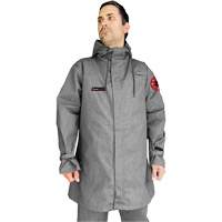 Manteau CoreMAX FR 35" avec capuchon attach&eacute;, Petit, Gris Air Extreme Inc.