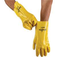 Gants &agrave; fini rugueux et r&eacute;sistants aux produits chimiques, Taille 9, 12" lo, PVC, Doublure en Interlock, 47-mil Air Extreme Inc.