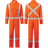 Combinaison FR Bizflame 88/12 Iona 7 oz. FR510, Taille 36, Orange Air Extreme Inc.