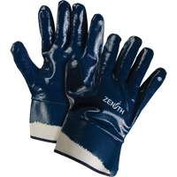 Gants &agrave; poignet de s&eacute;curit&eacute; de poids lourd, 11/2T-Grand, R&ecirc;vetement Nitrile, Enveloppe en Coton Air Extreme Inc.