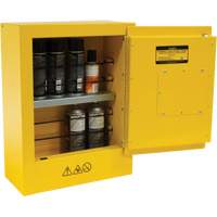 Mini Flammable Safety Cabinet, 2 Gal., 1 Door, 17" W x 22" H x 8" D Air Extreme Inc.
