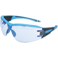 Lunettes de s&eacute;curit&eacute; sans monture Captain d&eacute;tectables par d&eacute;tecteur de m&eacute;taux, Lentille Bleu p&acirc;le, Antibu&eacute;e/Anti-&eacute;gratignures, ANSI Z87+/R&eacute;pond ou surpasse la norme CSA Z94.3 Air Extreme Inc.