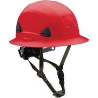 Casque Fibre Metal de style escalade avec bordure compl&egrave;te, R&eacute;pond aux normes CSA type 2, Suspension Rochet, Non ventil&eacute; Air Extreme Inc.