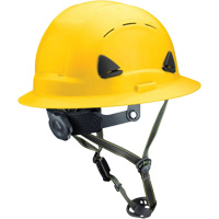Casque Fibre Metal de style escalade avec bordure compl&egrave;te, R&eacute;pond aux normes CSA type 2, Suspension Rochet, Ventil&eacute; Air Extreme Inc.