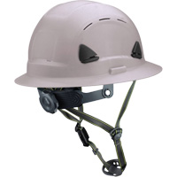Casque Fibre Metal de style escalade avec bordure compl&egrave;te, R&eacute;pond aux normes CSA type 2, Suspension Rochet, Ventil&eacute; Air Extreme Inc.