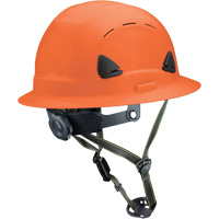 Fibre Metal Climbing Style Helmet with Full Brim, Meets CSA Type 2, Ratchet Suspension, Vented Air Extreme Inc.