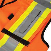 6680 High-Visibility Antimicrobial Mesh-Back Surveyor Vest, High Visibility Orange, Small, Polyester Air Extreme Inc.