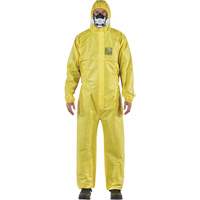 AlphaTec&reg; 2300 STANDARD Bound Model 147 Coveralls, Small, Yellow, Polyethylene Laminate/Polypropylene Air Extreme Inc.