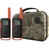 T275 Sportsman Edition Two-Way Radio, UHF Radio Band, 22 Channels, 40 km Range Air Extreme Inc.