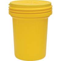 Lab Pack Plastic Barrel Drum with Screw-On Lid, 30 US gal., Mobile/Stationary Air Extreme Inc.