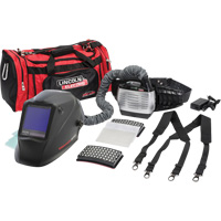 VIKING 3350 XG Auto-Darkening PAPR with Extended Battery, Welding Helmet, Lithium-Ion Battery Air Extreme Inc.