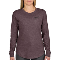 T-shirt hybride &agrave; manches longues FREEFLEX, Femmes, T-petit, Mauve Air Extreme Inc.
