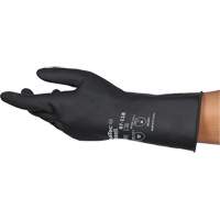 Gants r&eacute;sistants aux produits chimiques AlphaTec 87-118, Taille Petit/7, 12,6" lo, Latex de caoutchouc, Doublure en Coton, 31-mil Air Extreme Inc.