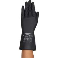 Gants r&eacute;sistants aux produits chimiques AlphaTec 87-118, Taille Petit/7, 12,6" lo, Latex de caoutchouc, Doublure en Coton, 31-mil Air Extreme Inc.