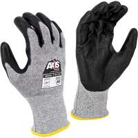 RWG566 AXIS Cut Protection Touchscreen Work Glove, Size X-Small, 18 Gauge, Polyurethane Coated, Stainless Steel/HPPE Shell, ASTM ANSI Level A5/EN 388 Level E Air Extreme Inc.
