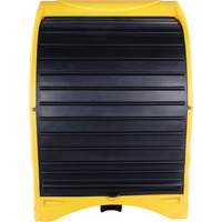 4-Drum Hard Cover Spill Pallet, 68.11" L x 61.61" W x 83.07" H, 1433 lbs. Load Capacity Air Extreme Inc.