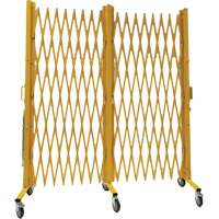Barri&egrave;re extensible, 84" h x 20' lo, Jaune Air Extreme Inc.