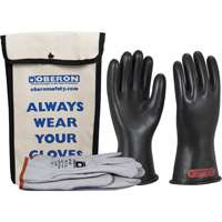 Class 0 Rubber Electrical Glove Kit, 8, 11" L, 20 cal/cm², NFPA 70E Air Extreme Inc.